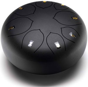 Foix FTD-108F-BK Глюкофон, 25 см, Фа мажор, черный.