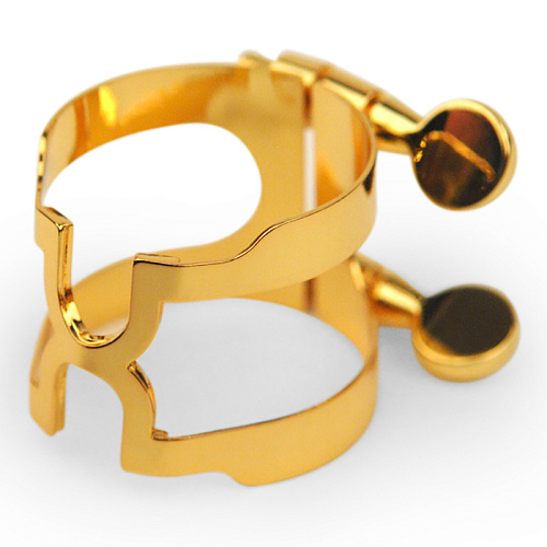 Rico HTS2G H-Ligature Лигатура с колпачком на метал. мундштуки для саксофона тенор, позолоченная.