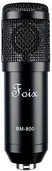 Foix BM800 Микрофон универсальный студийный кардиоидный конденсаторного типа.