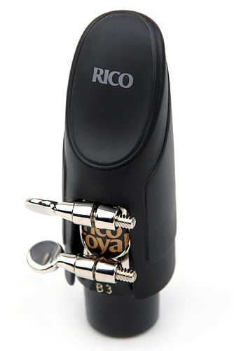 Rico RAS1N Лигатура и колпачок для саксофона альт, никелированная.