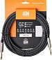 Leem FBS-5(BK/WH) Кабель инструментальный, черный/белый.-0