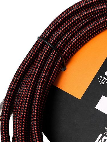 Leem FBS-3(BK/RD) Кабель инструментальный, черный/красный.