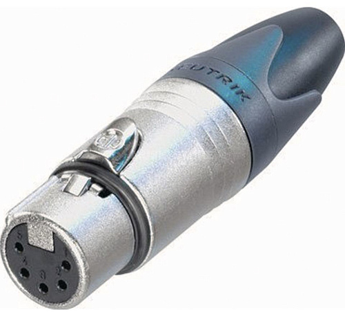 Neutrik NC5FXX Разъем XLR female кабельный (5 контактов).