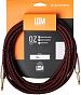 Leem FBS-3(BK/RD) Кабель инструментальный, черный/красный.-0
